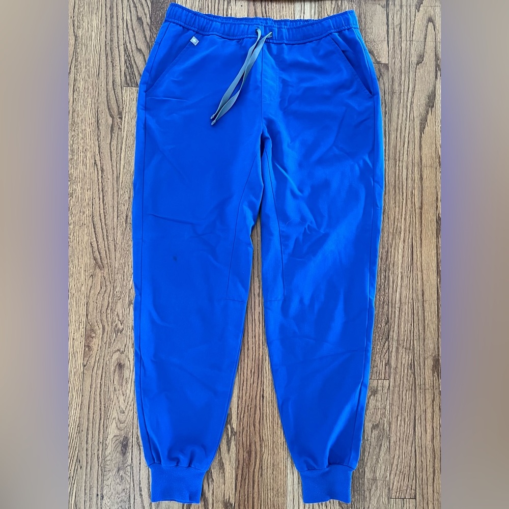 Figs Men’s Royal Blue Jogger Scrub Pants (Tansen)
